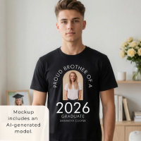 Photo d'arche Fier frère de diplômé de 2026