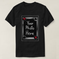 Photo de carte de poker noir