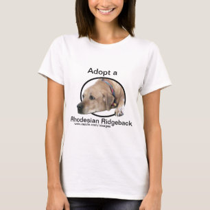 T-shirt Photo de chien Rhodesian Ridgeback