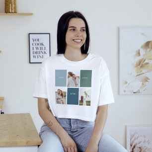 T-shirt Photo de collection de la famille moderne   Amour 