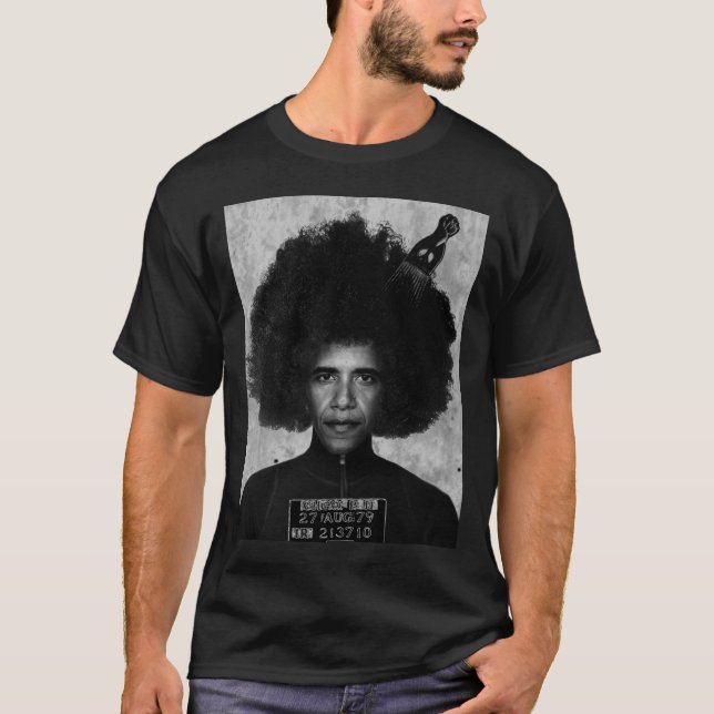 T-shirt Photo de détenu d'Obama (Devant)