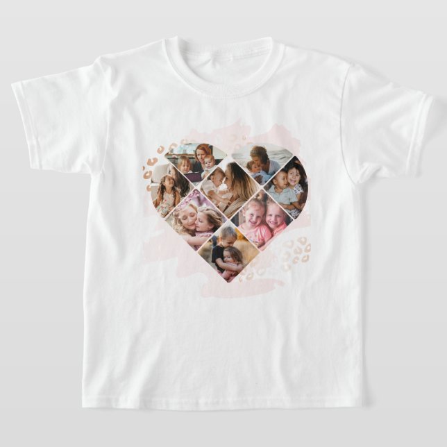 T-shirt Photo de famille Meilleure grand-mère Jamais forme (Poser)