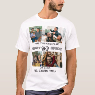 T-shirt Photo de famille moderne et branchée Merry et Brig