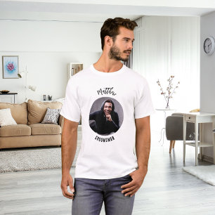 T-shirt Photo de garçon d'honneur enterrement de vie de ga