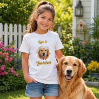 Photo de Golden Retriever La vie est en or