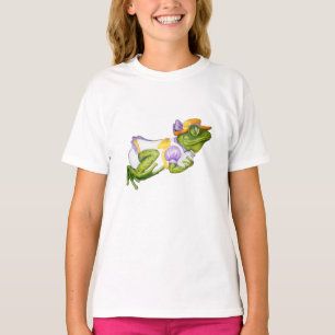 T-shirt photo de grenouille animale carrousel