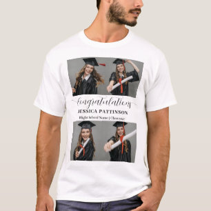 T-shirt Photo de la promotion de fin d'études au lycée