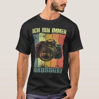 T-shirt Photo de l'appareil photo Photographe Slr Caméra n