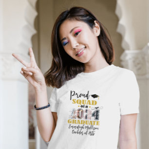 T-shirt Photo de l'équipe Fière personnalisée 2024