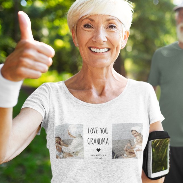 T-shirt Photo de Love You Grandma Meilleur poison (Créateur téléchargé)
