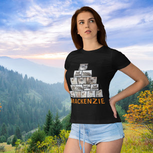 T-shirt Photo de l'université Femmes personnalisées Drôle 