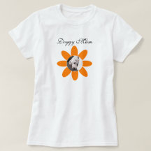 Photo de mignon chien sur Pretty Orange Daisy Mum