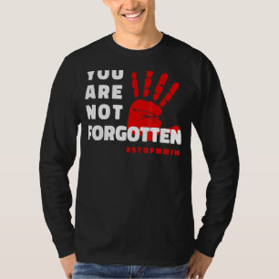 T-shirt Photo De Mmiw Pour Les Femmes Indigènes Disparues 