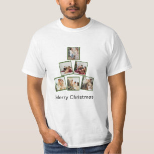 T-shirt photo de Noël moderne