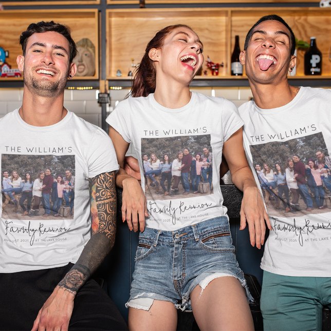 T-shirt Photo de Réunion de Famille 5 (Créateur téléchargé)
