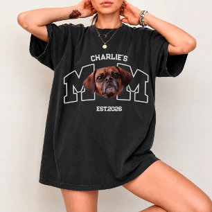 T-shirt Photo de visage de animal de compagnie personnalis