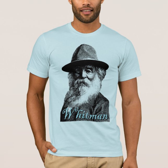 T-shirt Photo de Walt Whitman (Devant)