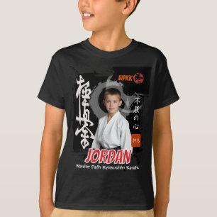 T-shirt Photo d'équipe de ceinture noire d'élève de Dojo K