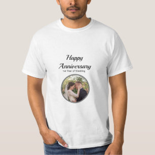 T-shirt Photo du joyeux anniversaire