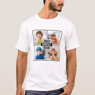 T-shirt photo du meilleur oncle Ever 4