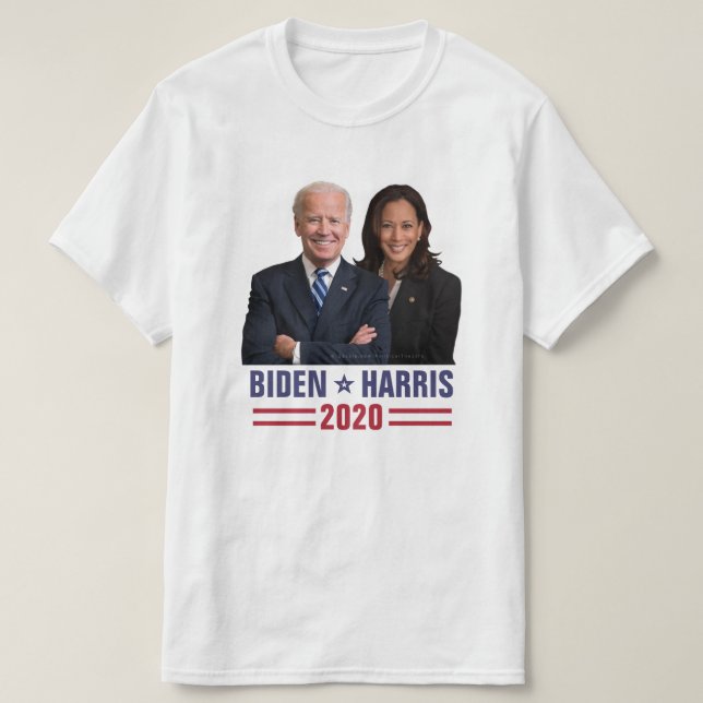 T-shirt Photo du Président américain Joe Biden Kamala Harr (Design devant)