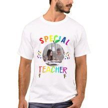 Photo d'un enseignant spécial inspirant