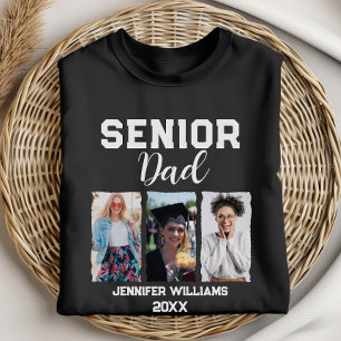 T-shirt Photo et nom de l'élève père personnalisé