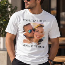 Photo et texte personnalisés