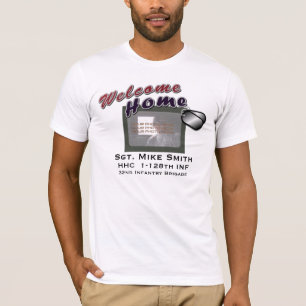 T-shirt Photo faite sur commande militaire à la maison