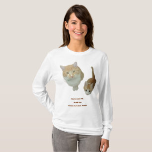 T-shirt Photo Ginger Cat, Créer Votre Propre, Cadeau