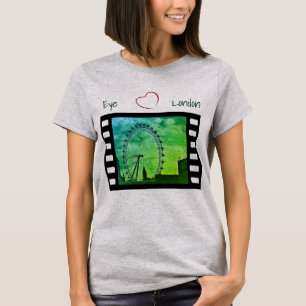 T-shirt Photo London Green