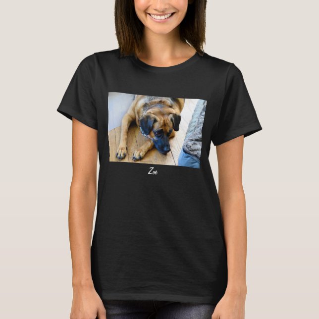 T-shirt Photo Modèle Dog (Devant)
