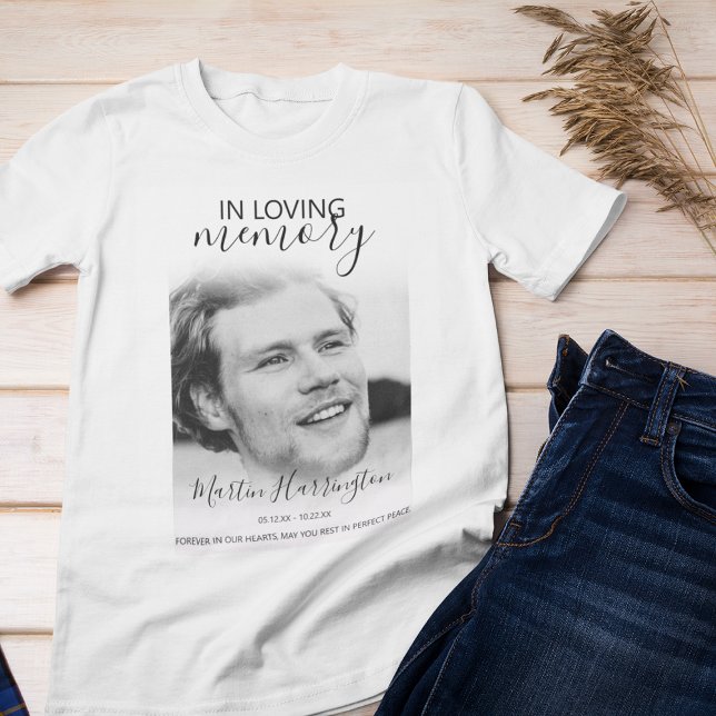 T-Shirt photo moderne en souvenir (Créateur téléchargé)