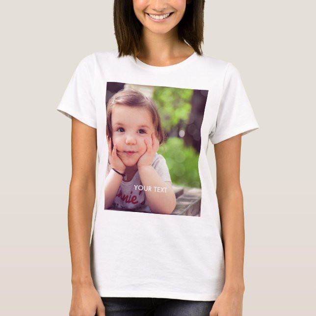 T-shirt photo personnalisé (Devant)