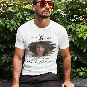 T-Shirt Photo Personnalisé   Aile d'Ange   Mémoria