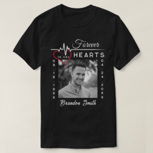 T-Shirt photo personnalisé En souvenir affectueux
