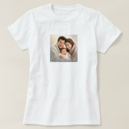 T-shirt Photo personnalisée (Ajouter votre propre photo et
