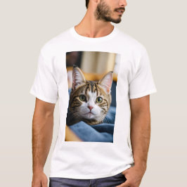 T-shirt photo personnalisée Chat