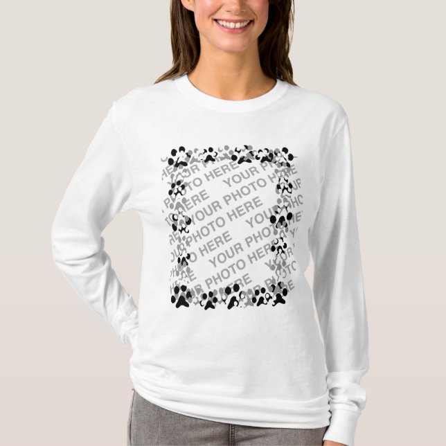T-shirt Photo personnalisée d'animal familier (Devant)