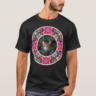 T-shirt Photo personnalisée Noël Pet Chat Joyeux Joyeux Je