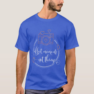 T-shirt Photo photographe Caméra