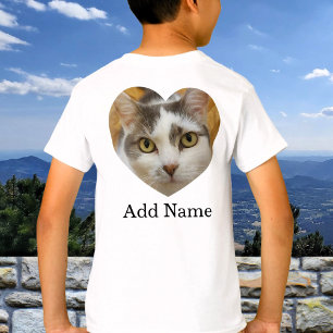 T-shirt Photo Précédente Personnalisée Et Texte Facultatif