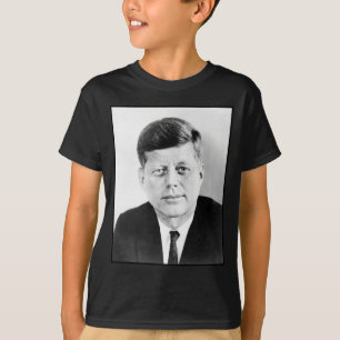 T-shirt Photo présidentielle du président américain John K