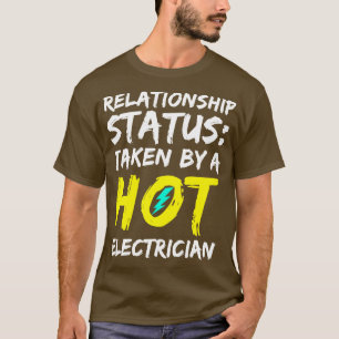T-shirt Photo prise par un électricien chaud