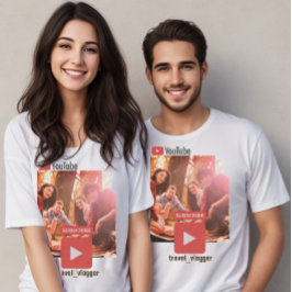 T-shirt Photo promo de la chaîne Youtube