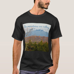 T-shirt Photo Shenandoah de paysage de Blue Ridge
