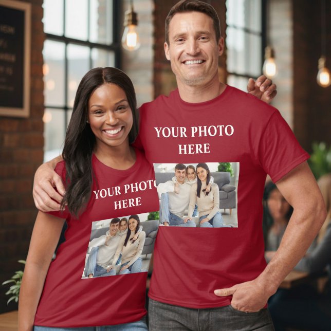 T-shirt Photo Shirt, Custom Shirt With Photo, Custom Photo (Créateur téléchargé)