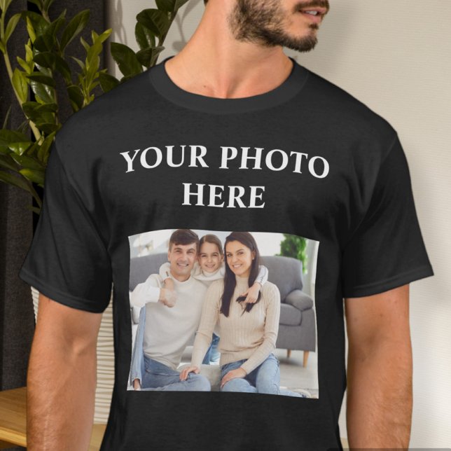 T-shirt Photo Shirt, Custom Shirt With Photo, Custom Photo (Créateur téléchargé)