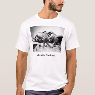 T-shirt Photo vintage Amelia Earhart