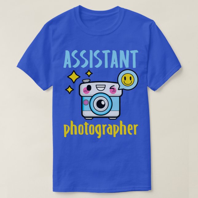 T-shirt Photographe adjoint Caméra pour enfants (Design devant)